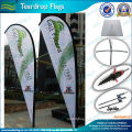 FACTORY feather flying banner teardrop flags